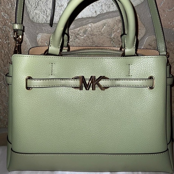 Michael Kors Light Green Satchel Bag - Picture 1 of 4